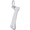 Dog Bone Charm Silver - 10-5730