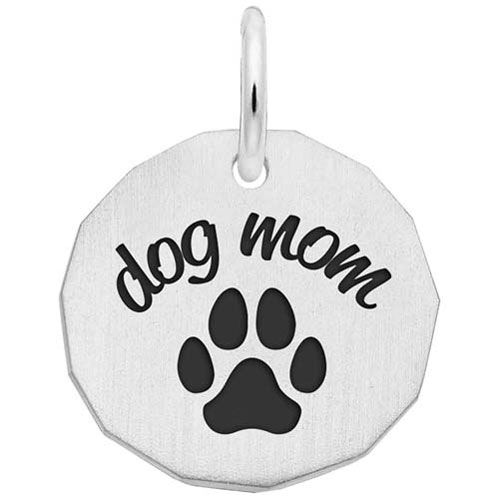 Dog Mom Charm Sterling Silver - 10-1982-0-SS