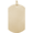 Dog Tag Satin Finish Charm - Gold Plated - 10-8399