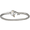 Dolphin Circle Cable Hook Bracelet - Silver & 14K 5mm 7.5 Inch