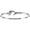 Dolphin Hook Bracelet - Sterling Silver 3mm 6.0 Inch