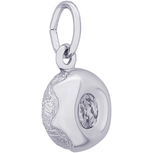 Donut Charm - Sterling Silver - 10-8360