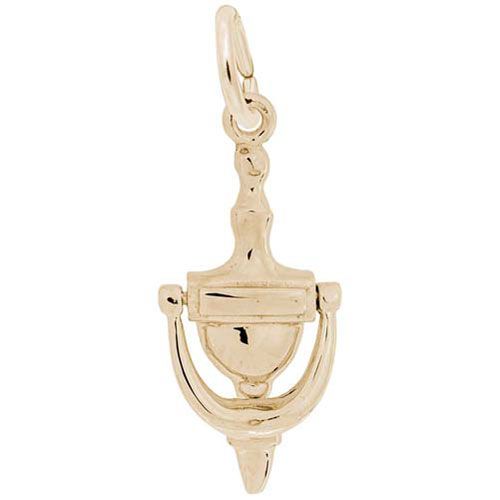 Door Knocker Charm 10K Gold - 10-1606-0-10K
