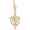 Door Knocker Charm Gold Plated - 10-1606-0-GP