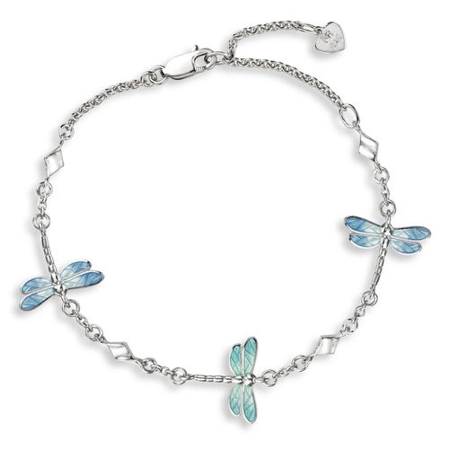 Dragonfly Bracelet  Sterling Silver  - NA0569A
