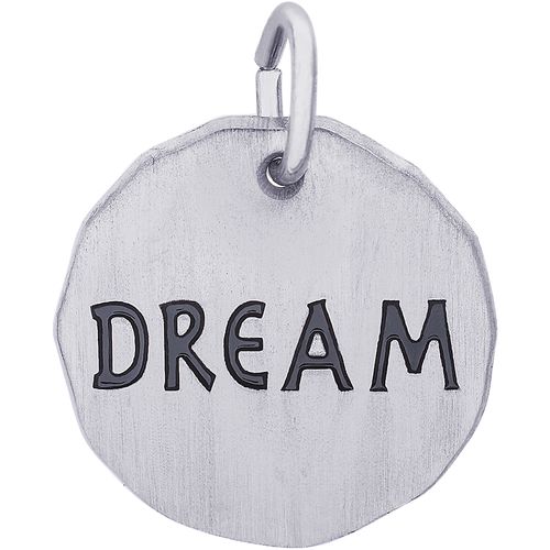 Dream Charm Tag - Sterling Silver - 10-8432