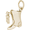Drill Team Boot Charm 10K Gold - 10-3879
