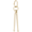 Drum Sticks Charm 14K Gold - 10-5365