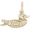 Duck Bird Charm 10K Gold - 10-6598