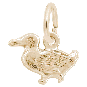 Duck Charm Gold Plated - 10-700-0-GP