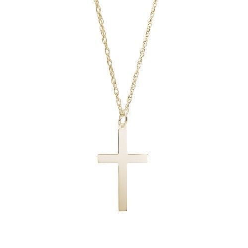 Extra Large Cross Necklace Set - Gold Plated - 29-4907-87-GP