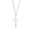 Extra Large Cross Necklace Set - Sterling Silver - 29-4907-87-SS
