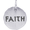 Faith Charm Tag - Sterling Silver - 10-8438