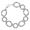 Fashion Dual Shape Lifesaver Bracelet - 435207-ss - Sterling Silver