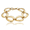 Fashion Pearshape Link Bracelet - 435607 - 14k Yellow Gold