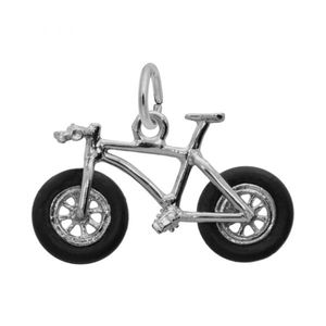 Fat Bike Charm - Sterling Silver - 10-1845-0-SS