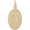 Female Golfer Charm Gold Plated - 10-6559