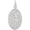 Female Golfer Charm Silver - 10-6559
