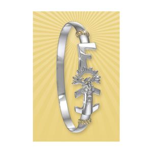 Fenwick Island Delaware Destination Bracelet - 6mm 6.5 Inch
