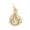 Flame Charm - 10K Yellow Gold - 10-1020-0-10k