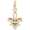 Fleur-De-Lis Charm 10K Gold - 10-1698