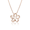 Floating Plumeria Pendant 15mm, Hawaiian Inspired  Pendant, PCP-0047/ RG