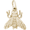Fly Charm Gold Plated - 10-1250
