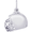Football Helmet Charm 14K White Gold - 10-8110