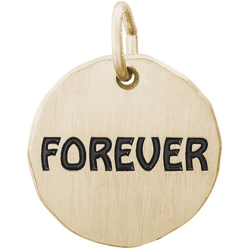 Forever Charm Tag - 10K Gold - 10-1631-10kg