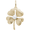 Four Leaf Clover Charm Gold Plated - 10-1971