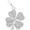 Four Leaf Clover Charm Silver - 10-0395
