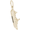 Freeport Cruise Ship 3 Dimensional Charm - 10K Gold