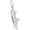 Freeport Cruise Ship 3 Dimensional Charm - Sterling Silver