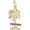 Freeport Palm Charm 14K Gold - 10-4667