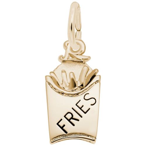 Fries Charm - 10K Gold - 10-8220