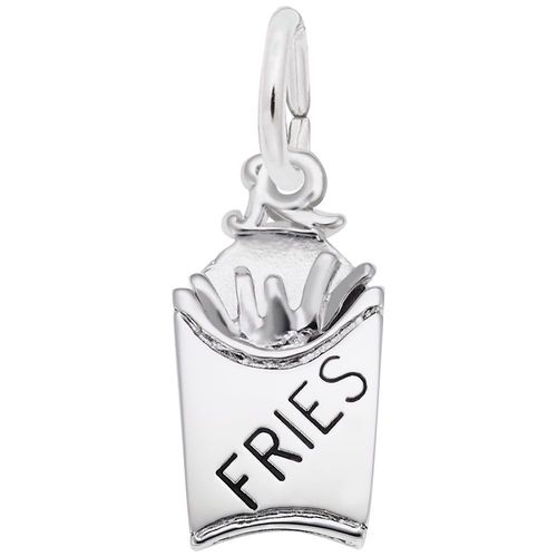 Fries Charm - Sterling Silver - 10-8220