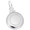 Frisbee Charm White Gold - 10-8162