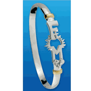 Ft Myers Florida Destination Bracelet - 6mm 7.0 Inch