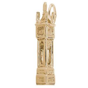 Gastown Clock Charm 10K Gold - 10-4952-0-10K
