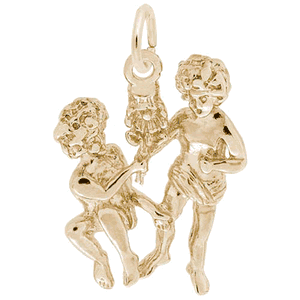 Gemini Charm Gold Plated - 10-4135-0-GP
