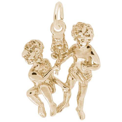 Gemini Charm Gold Plated - 10-4135-0-GP