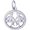 Gemini Charm White Gold - 10-4775