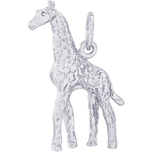 Giraffe Charm White Gold - 10-1156