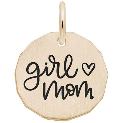 Girl Mom Charm 14K Gold - 10-1969-0-14K