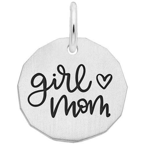 Girl Mom Charm Sterling Silver - 10-1969-0-SS