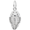Goalie Mask Charm Silver - 10-3506