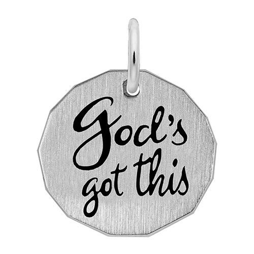 God's Got This Charm  - Sterling Silver  - 10-1951-0-SS