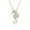 Gold Tail Diamond Seahorse Pendant, Hawaiian Inspired  Pendant, SHP-36071/DBS