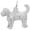 Goldendoodle Charm  - Sterling Silver  - 10-1977-0-SS