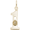 Golf Hole In 1 Charm Gold Plated - 10-1772